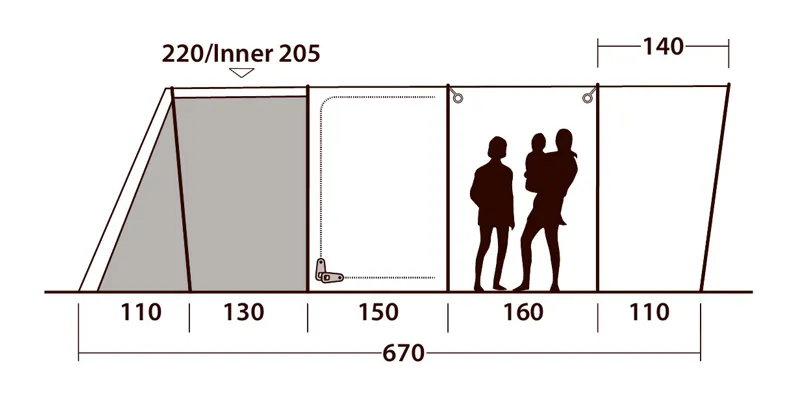Outwell Colorado 6PE Tent - 2021 Model-3